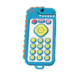 Mordedor de Silicona y Juguete Sensorial Dino